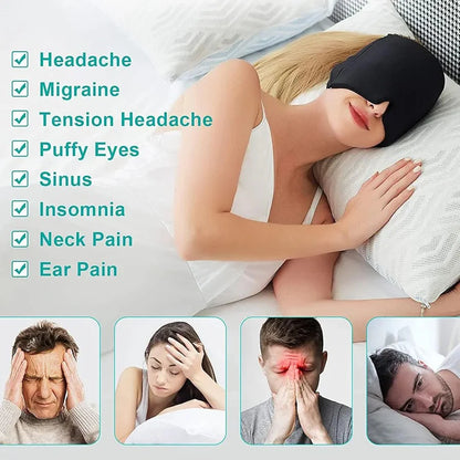 Migraine Relief HatHot Cold lce Cap For Relieve Pain