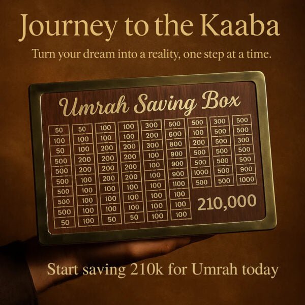 Umrah Saving Box - Arbaaz Collection