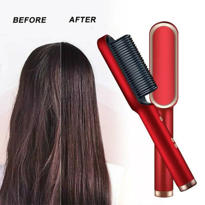 Electric Hair Straightener Comb Brush