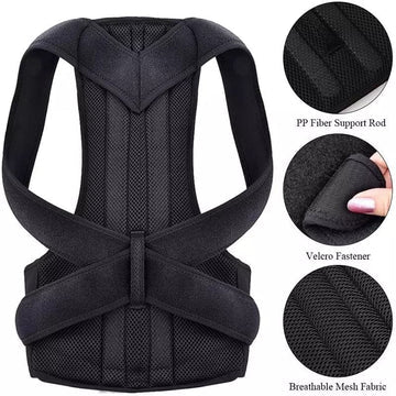 Adjustable Posture Corrector Belt For Men And Women, Back Support And Shoulder Belt